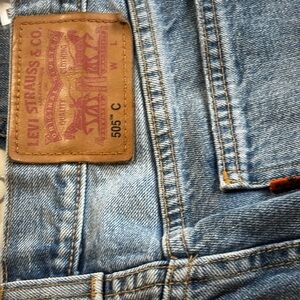 Levi's Classic Blue Straight Leg Jeans